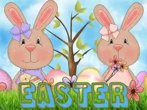 Mäng Easter Puzzle Internetis