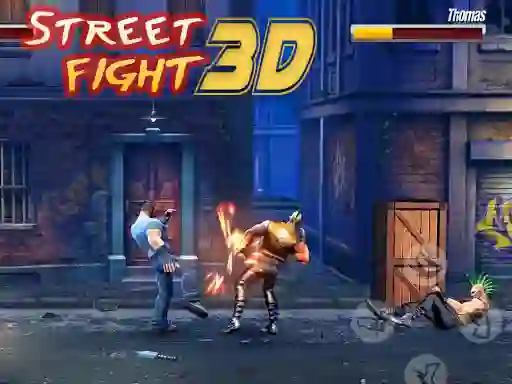 Mäng Street Fight 3d Internetis
