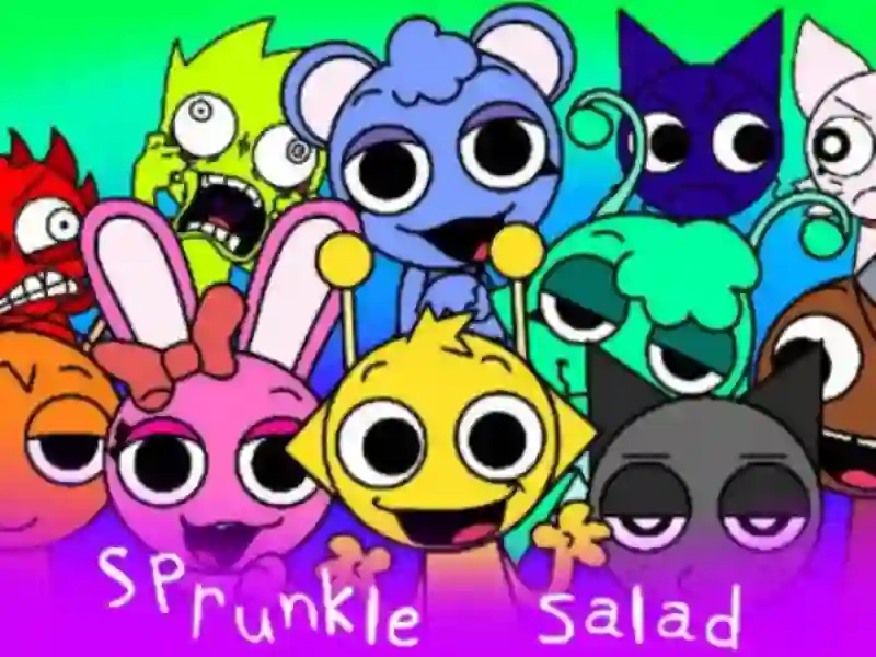 Mäng Sprunkle Salad Internetis