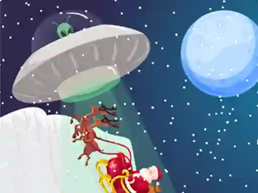 Mäng Christmas Santa Claus Alien War Internetis