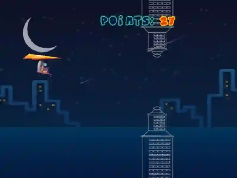Mäng Midnight Sky Runner Internetis