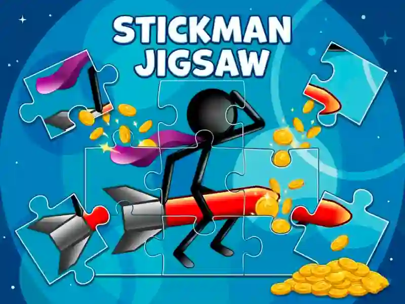 Mäng Stickman Jigsaw Internetis
