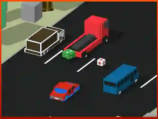 Mäng Blocky Traffic Racer Internetis