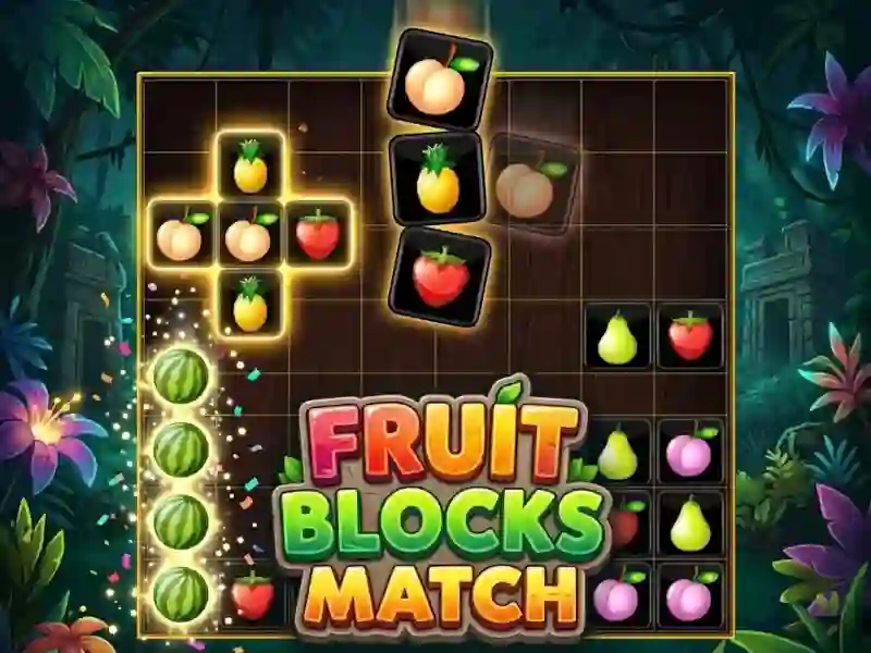 Mäng Fruit Blocks Match Internetis