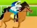 Mäng Horse racing typing Internetis