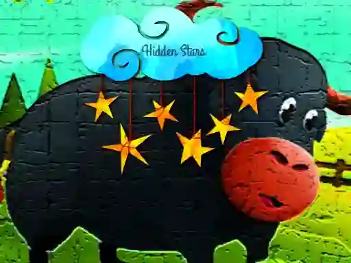 Mäng Cartoon Hidden Stars Internetis