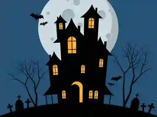 Mäng Halloween Night Match 3 Internetis