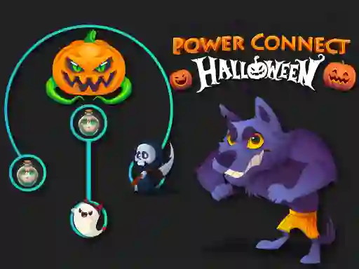 Mäng Power Connect Halloween Internetis