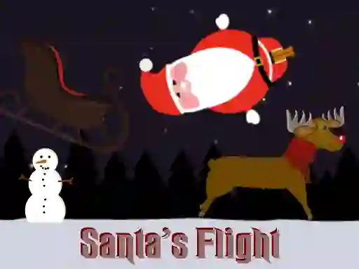 Mäng Santa's Flight Internetis