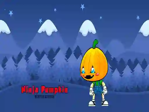 Mäng Ninja Pumpkin Winter Edition Internetis