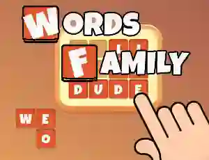 Mäng Words Family Internetis