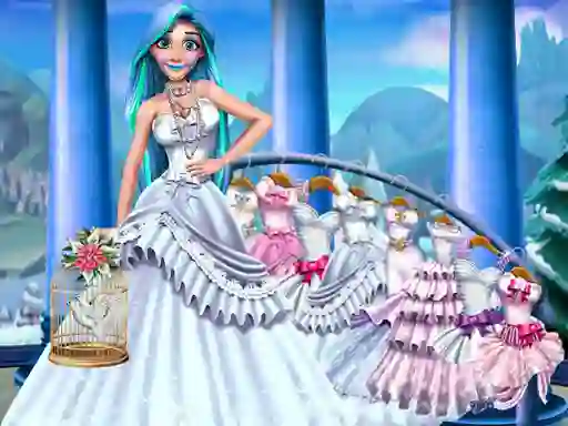 Mäng Princess Snow Wedding Internetis