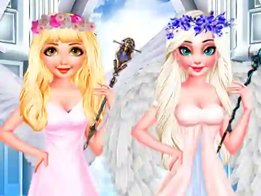 Mäng A Day in Angel World Internetis
