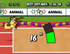 Mäng Animal Olympics Triple Jump Internetis