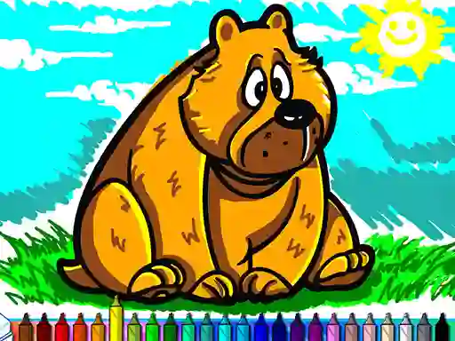 Mäng Coloring Book Animals Internetis