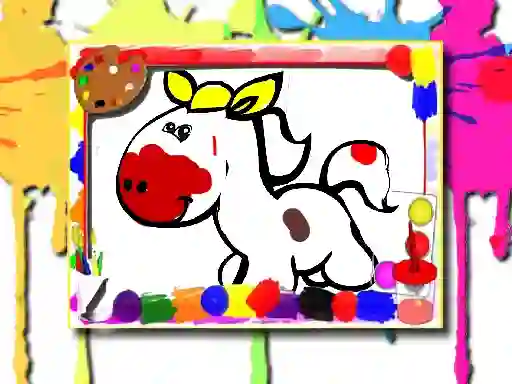 Mäng Horse Coloring Book Internetis