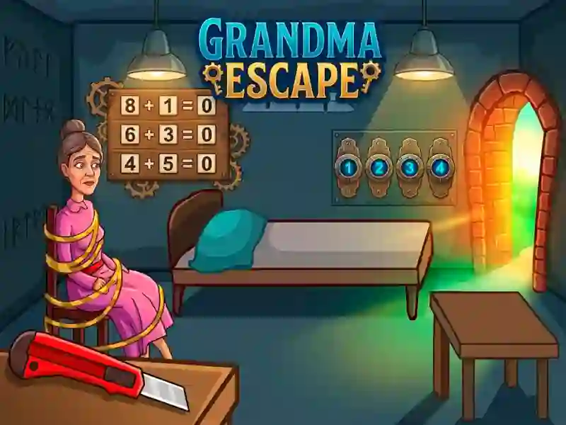 Mäng Grandma Escape Internetis