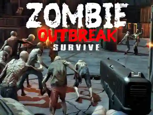 Mäng Zombie Outbreak Survive Internetis