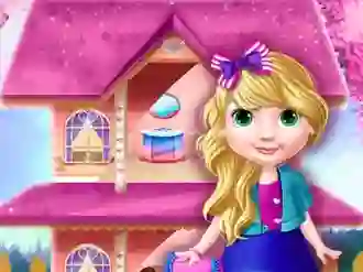 Mäng Princess Doll House Decoration Internetis