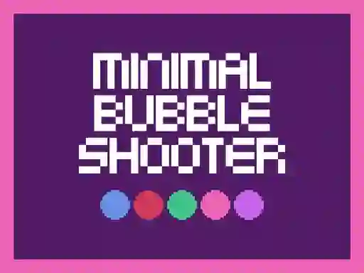 Mäng Minimal Bubble Shooter Internetis
