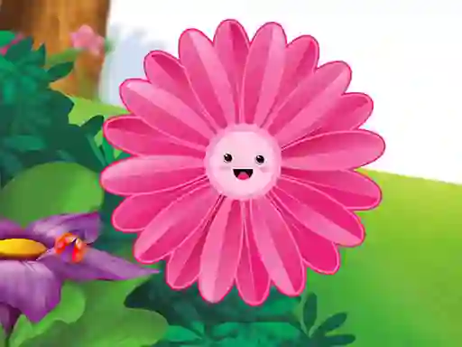 Mäng Funny Flowers Jigsaw Internetis