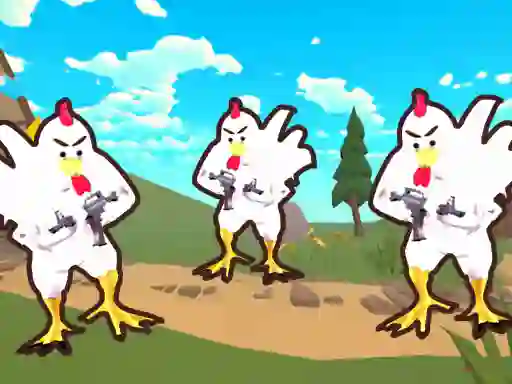 Mäng Chicken shooter io Internetis