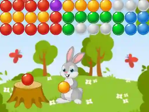 Mäng Bunny Bubble Shooter Internetis