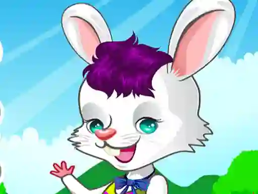 Mäng Cute Rabbit Dress Up Internetis