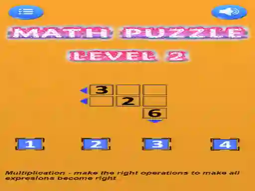 Mäng Math puzzle Internetis