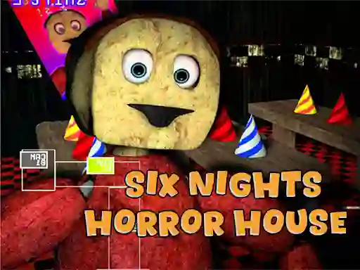 Mäng Six Nights at Horror House Internetis