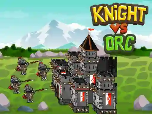 Mäng Knight Vs Orc Internetis