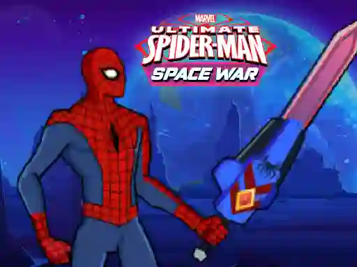 Mäng Spiderman Space War Internetis