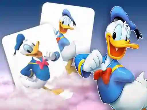 Mäng Donald Duck memory card match Internetis