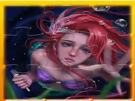 Mäng Mermaid Ariel Princess Jigsaw Puzzle Internetis