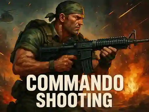 Mäng Commando Shooting Internetis