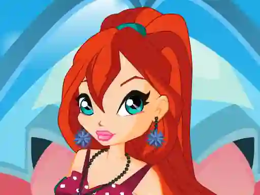 Mäng Bloom Lovely Girl Dress Up Internetis