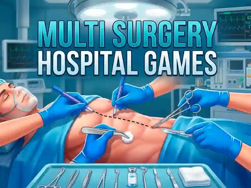 Mäng Multi Surgery Hospital Games Internetis