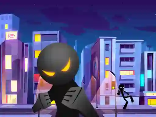 Mäng Stickman Fighter 3D: Fists Of Rage Internetis
