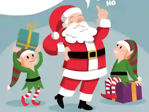 Mäng Santa Merry Xmas Puzzle Internetis