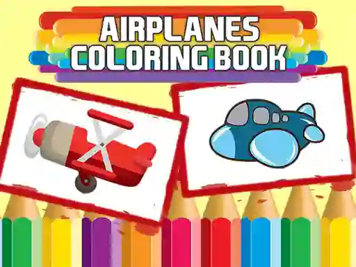 Mäng Airplanes Coloring Book Internetis