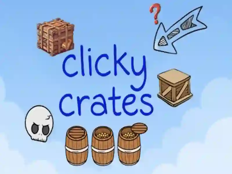 Mäng Clicky Crates Internetis
