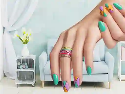 Mäng Nail Art Puzzle Internetis