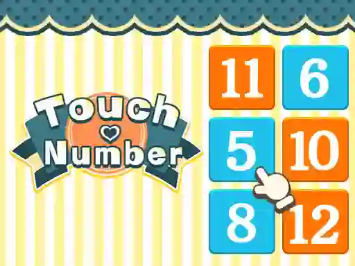 Mäng Touch Number Internetis