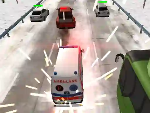 Mäng Traffic Crash Internetis