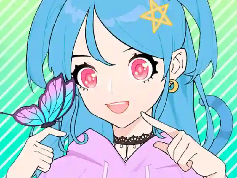 Mäng Anime Avatar Design Internetis