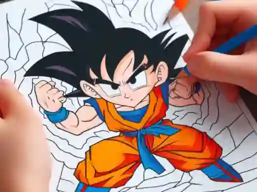 Mäng Anime Coloring Book Internetis