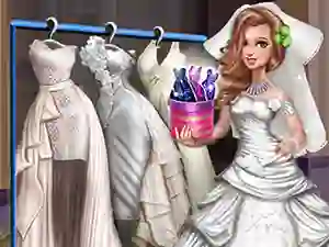 Mäng Sery Wedding Dolly Dress Up Internetis