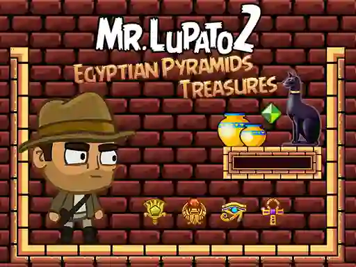 Mäng Mr Lupato 2: Egyptian Pyramids Treasures Internetis