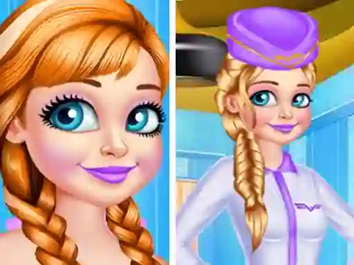 Mäng Princess Stewardess Internetis