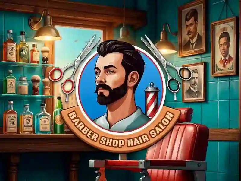 Mäng Barber Shop Hair Salon Sim Internetis